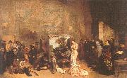 Courbet, Gustave The Painter s Studio oil painting picture wholesale